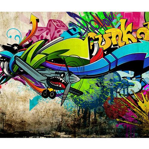 Fototapet - Funky - graffiti