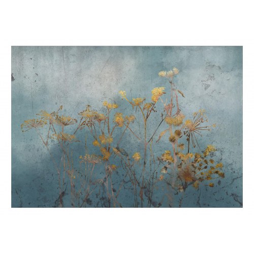 Fototapet Ved Daggry med blomstermotiv