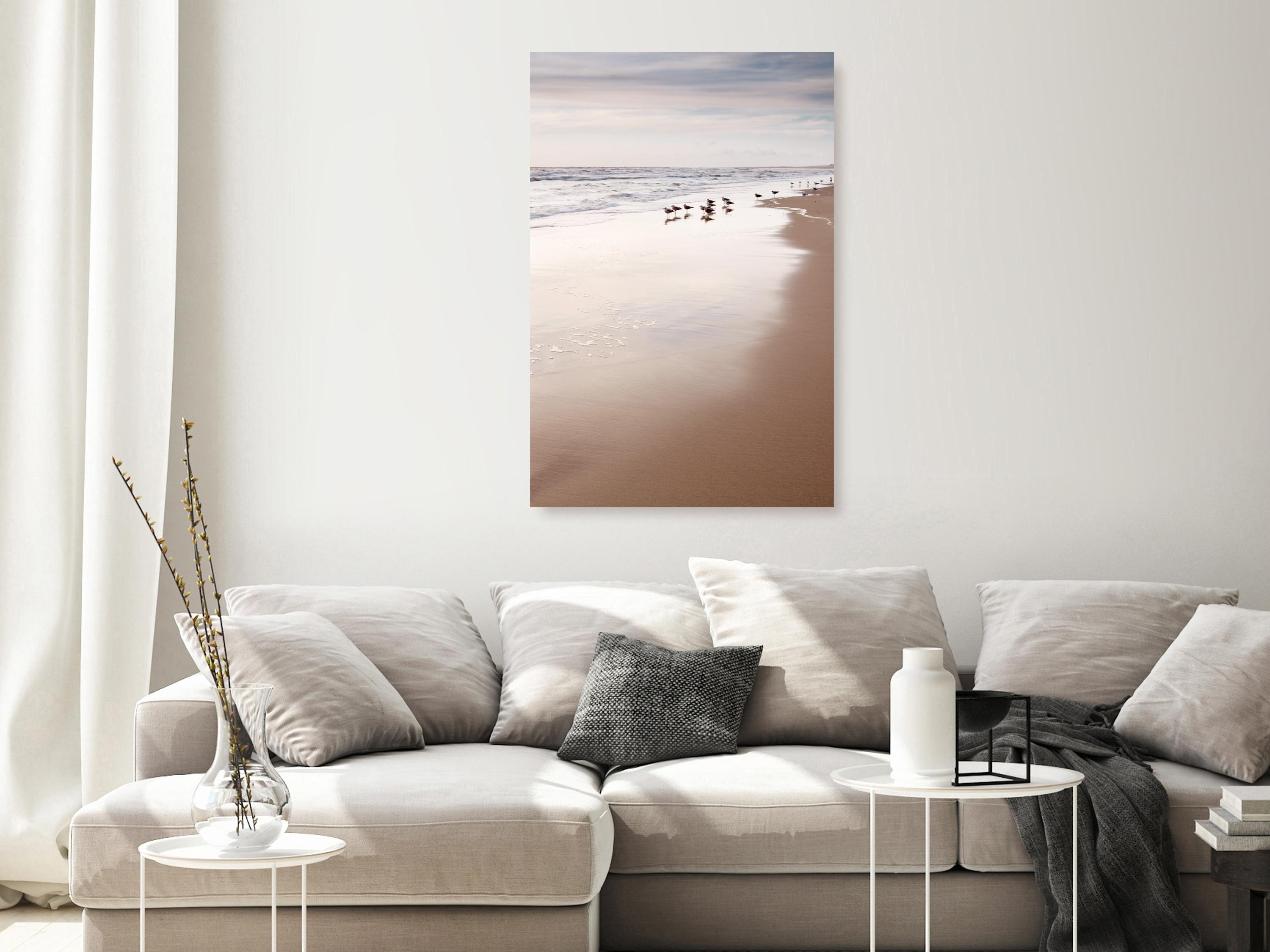 Billede - Autumn Beach (1 Part) Vertical - 20 x 30 cm - Standard