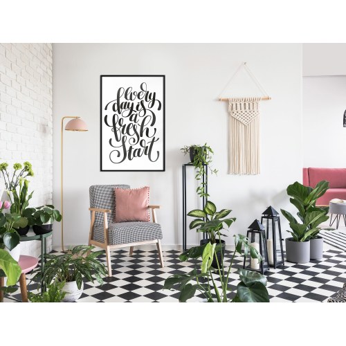 Plakat - Every Day Is a Fresh Start