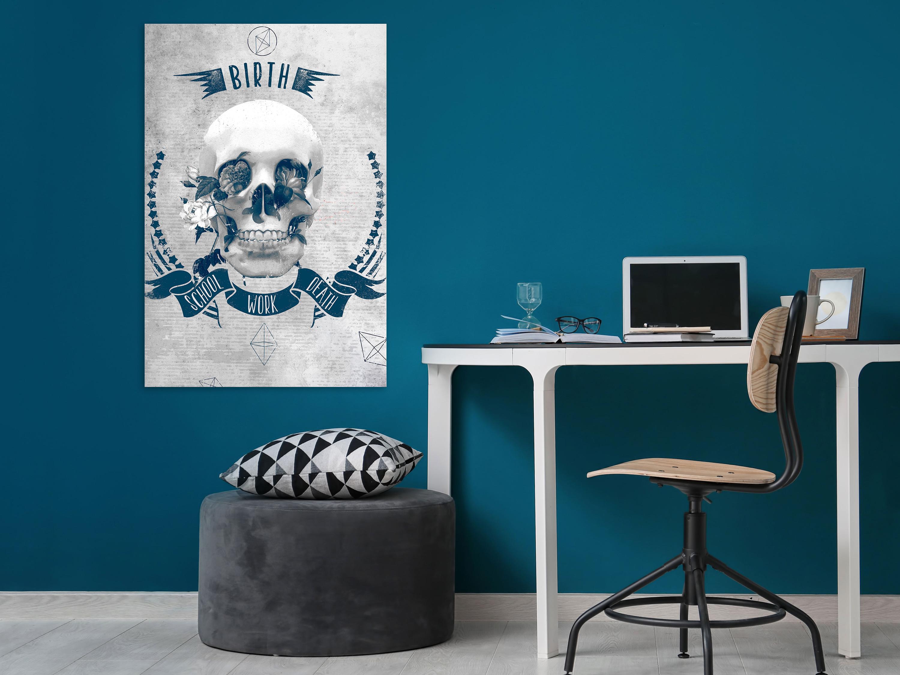 Billede - Life Is Brutal (1 Part) Vertical - 60 x 90 cm - Premium Print