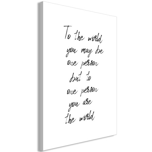 Billede - You're My World (1 Part) Vertical
