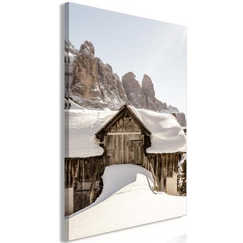 Billede - Winter in the Dolomites (1 Part) Vertical