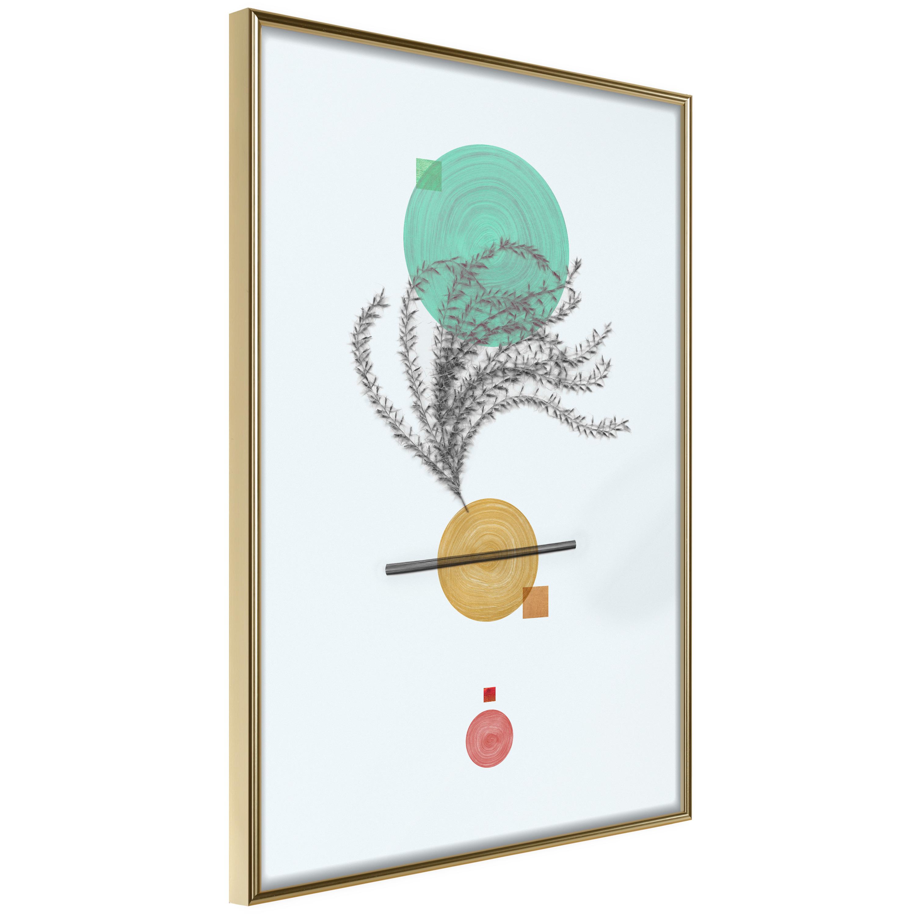 Plakat - Plant Composition - 30 x 45 cm - Guldramme