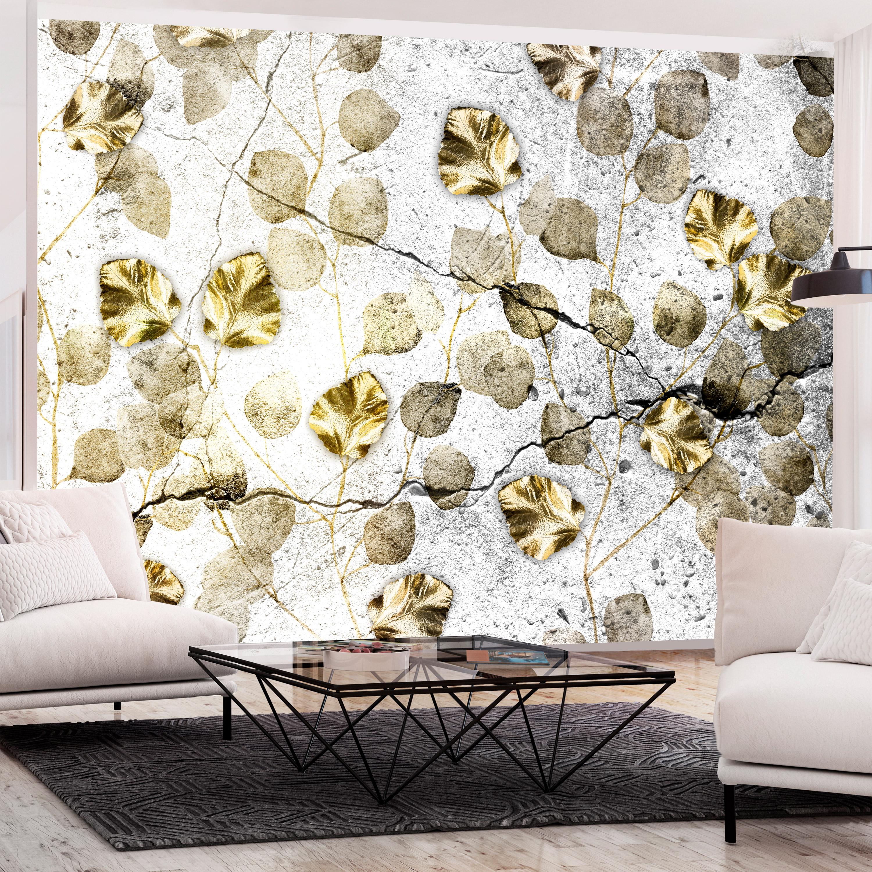 Fototapet - Golden Symphony - 300 x 210 cm - Premium