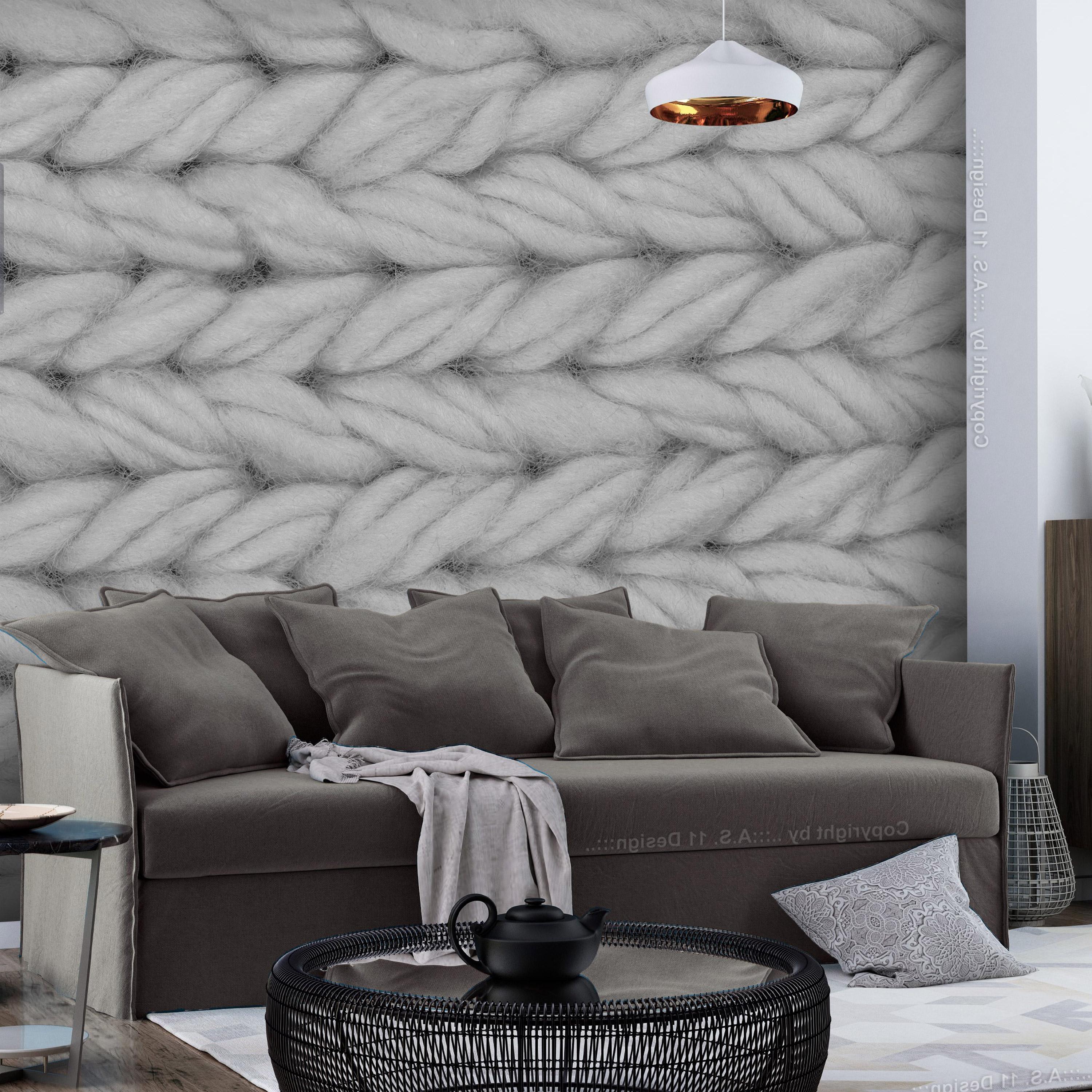 Fototapet - Real Wool - Second Variant - 245 x 175 cm - Selvklæbende