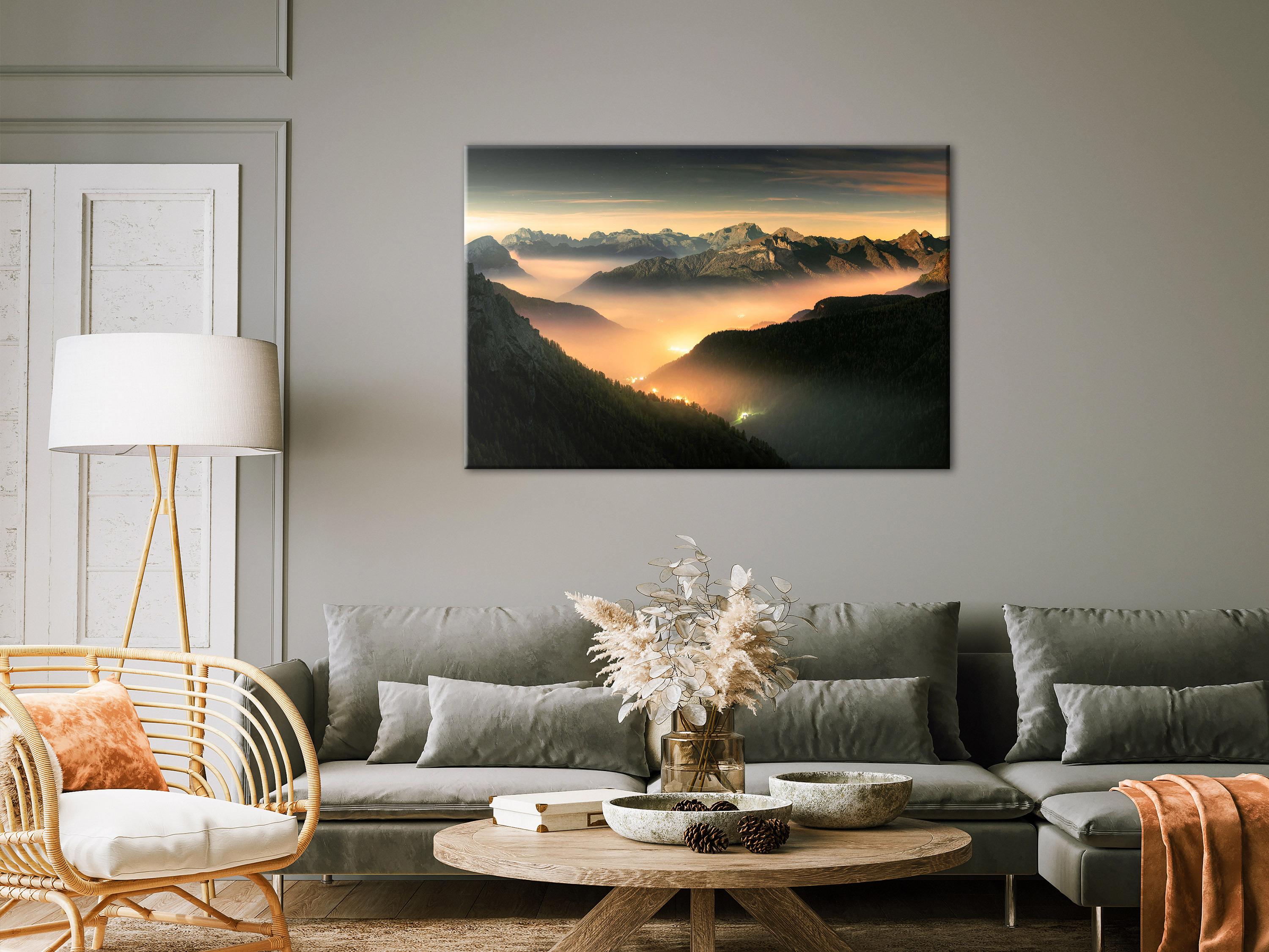 Billede - Mountain Breath (1 Part) Wide - Third Variant - 60 x 40 cm - Standard