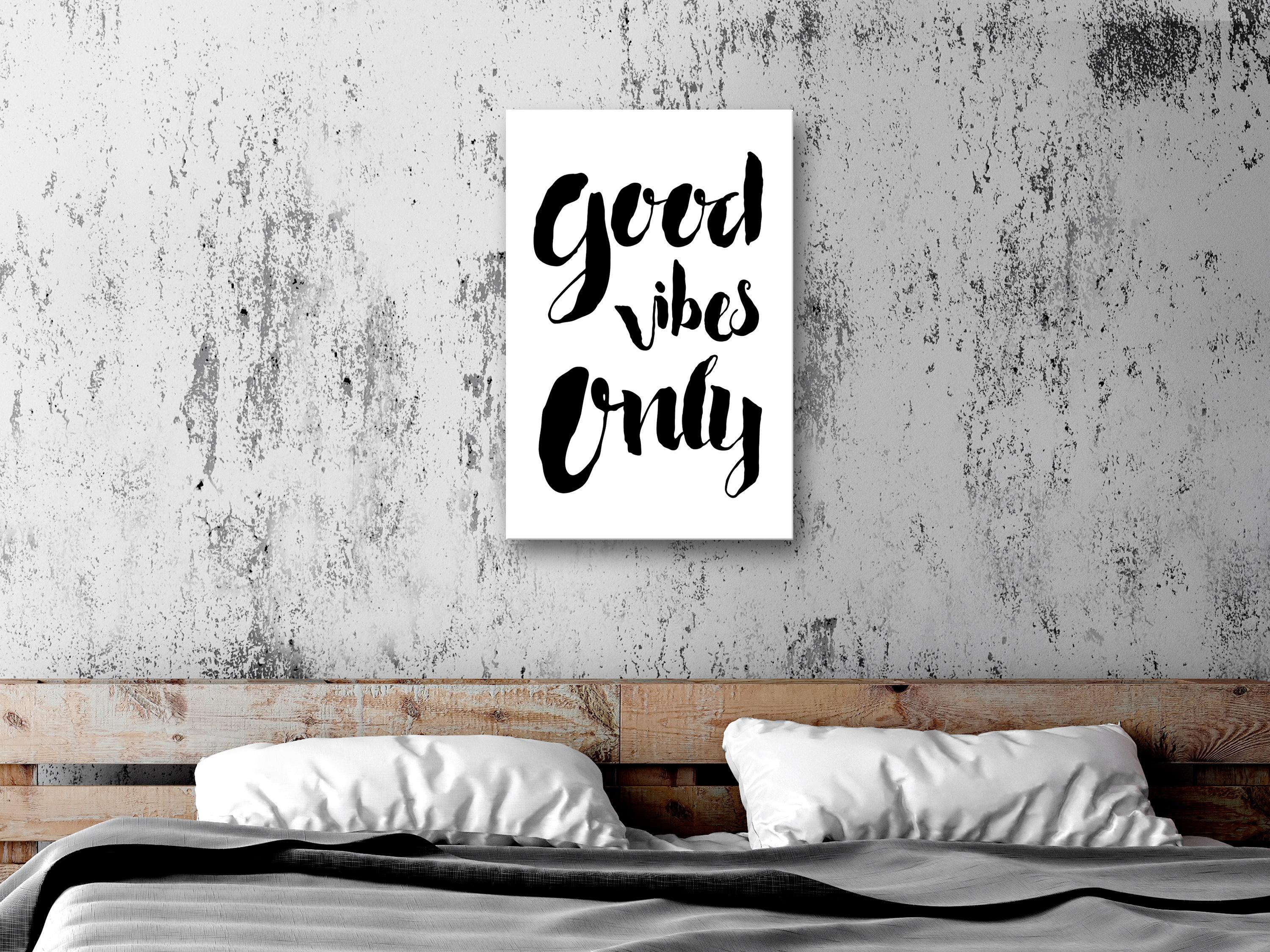 Billede - Good Vibes Only (1 Part) Vertical - 20 x 30 cm - Premium Print