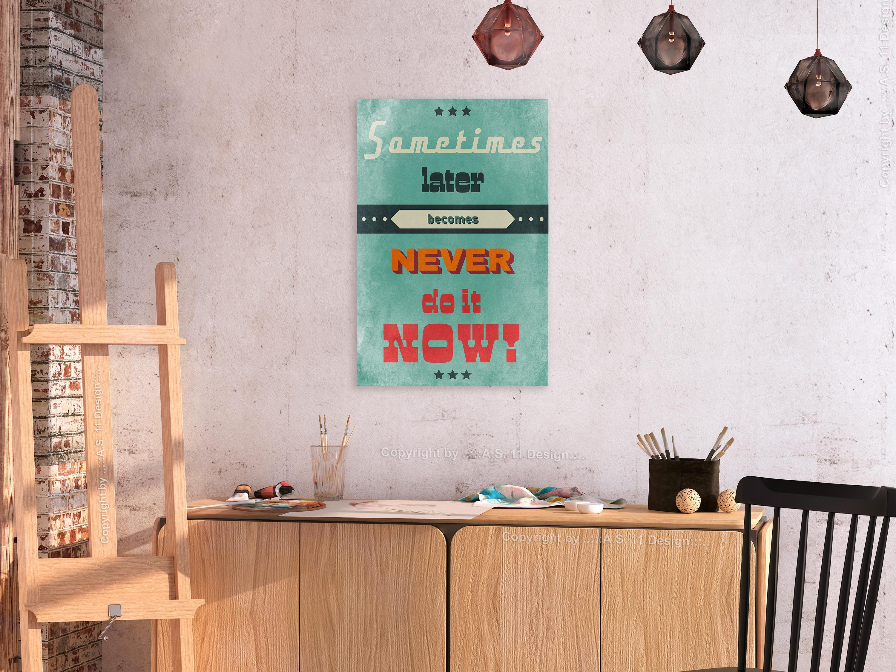 Billede - Do It Now! (1 Part) Vertical - 20 x 30 cm - Standard