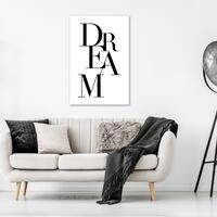 Billede - Black Dream (1 Part) Vertical
