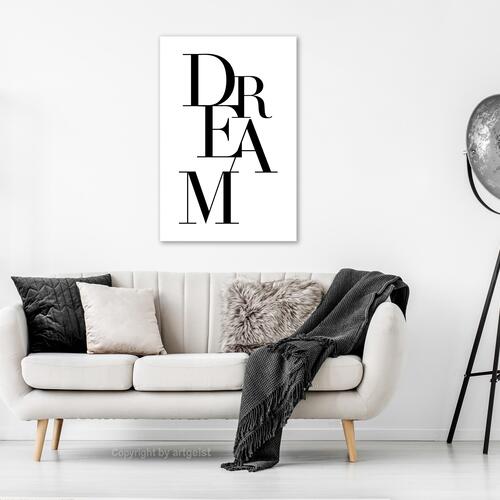 Billede - Black Dream (1 Part) Vertical