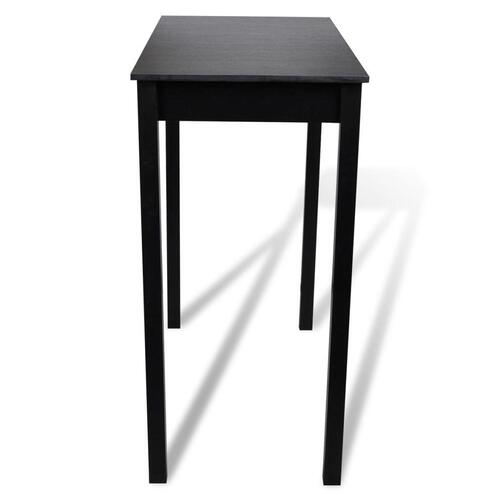 Barbord 115x55x107 cm MDF sort