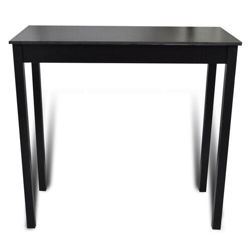 Barbord 115x55x107 cm MDF sort