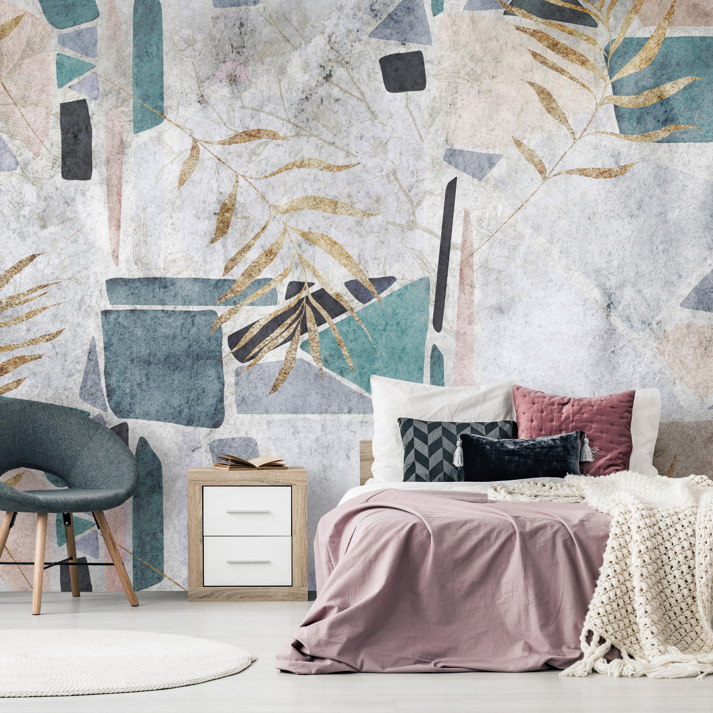 Fototapet - Southern Mosaic - 245 x 175 cm - Selvklæbende