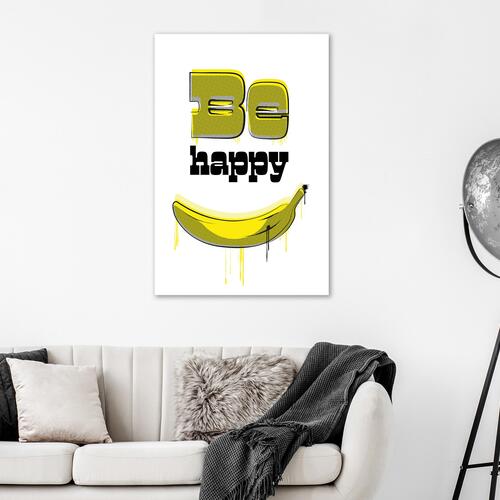 Billede - Happy Banana (1 Part) Vertical