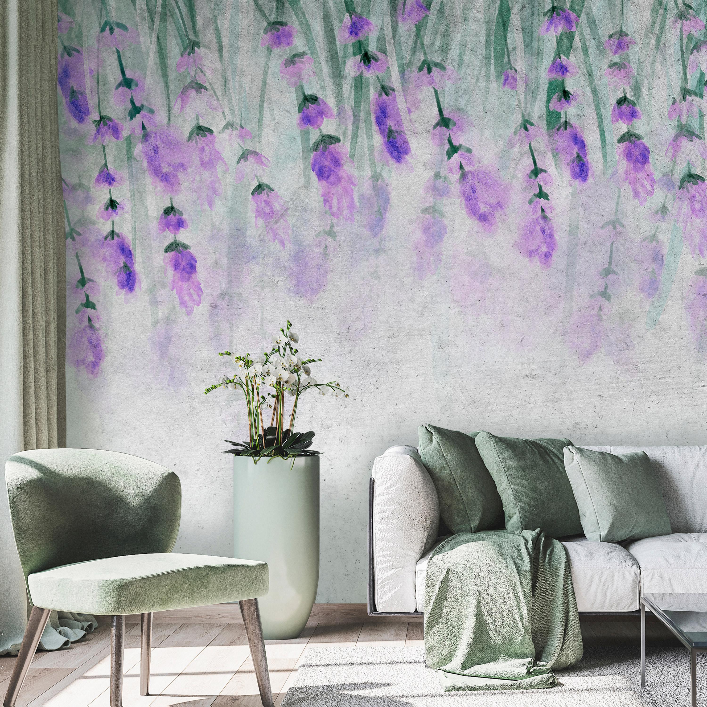 Fototapet - Lavender Breath - Second Variant - 392 x 280 cm - Selvklæbende