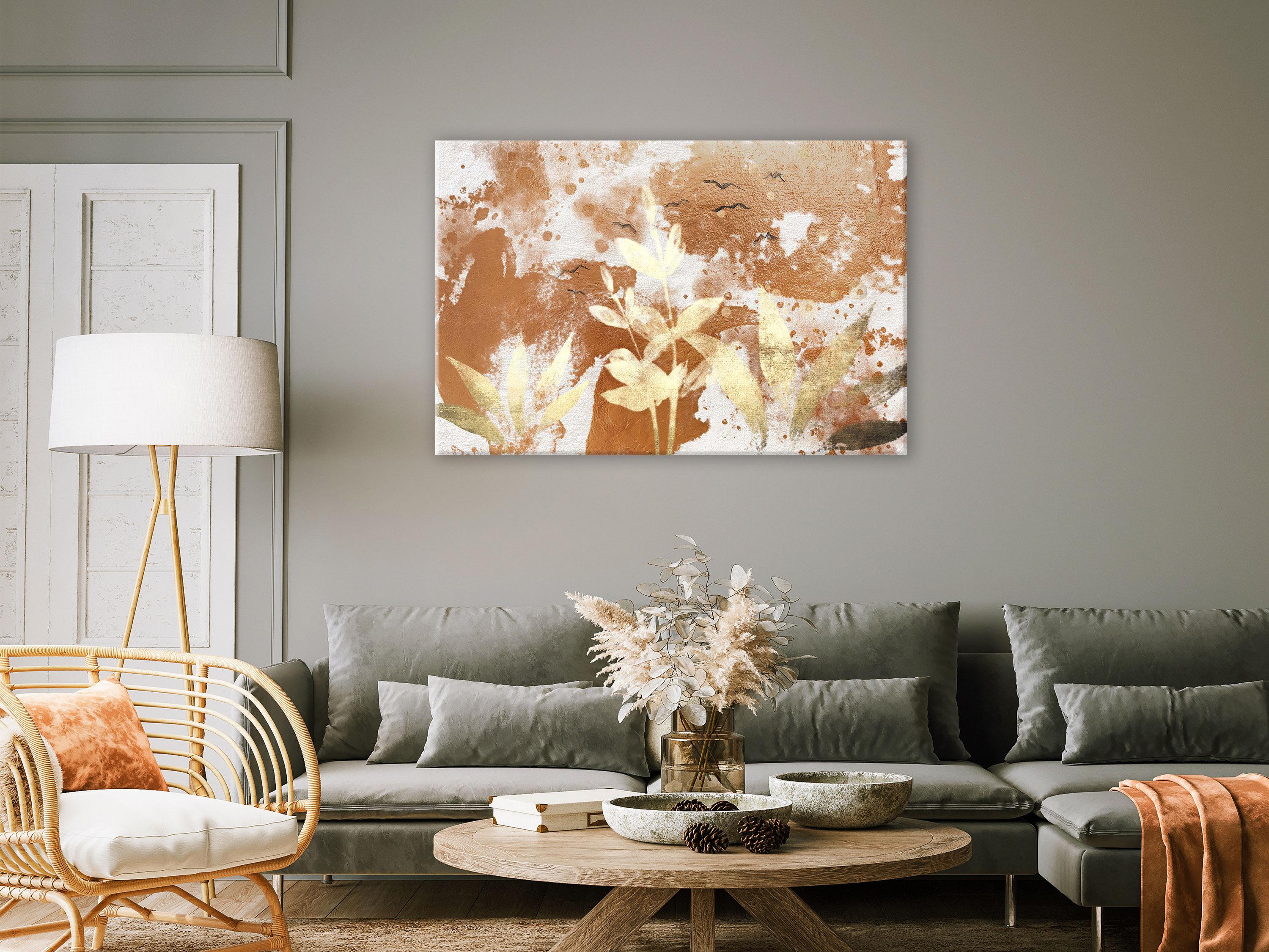 Billede - Rural Atmosphere (1 Part) Wide - 90 x 60 cm - På italiensk lærred