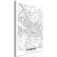 Billede - Florence Map (1 Part) Vertical