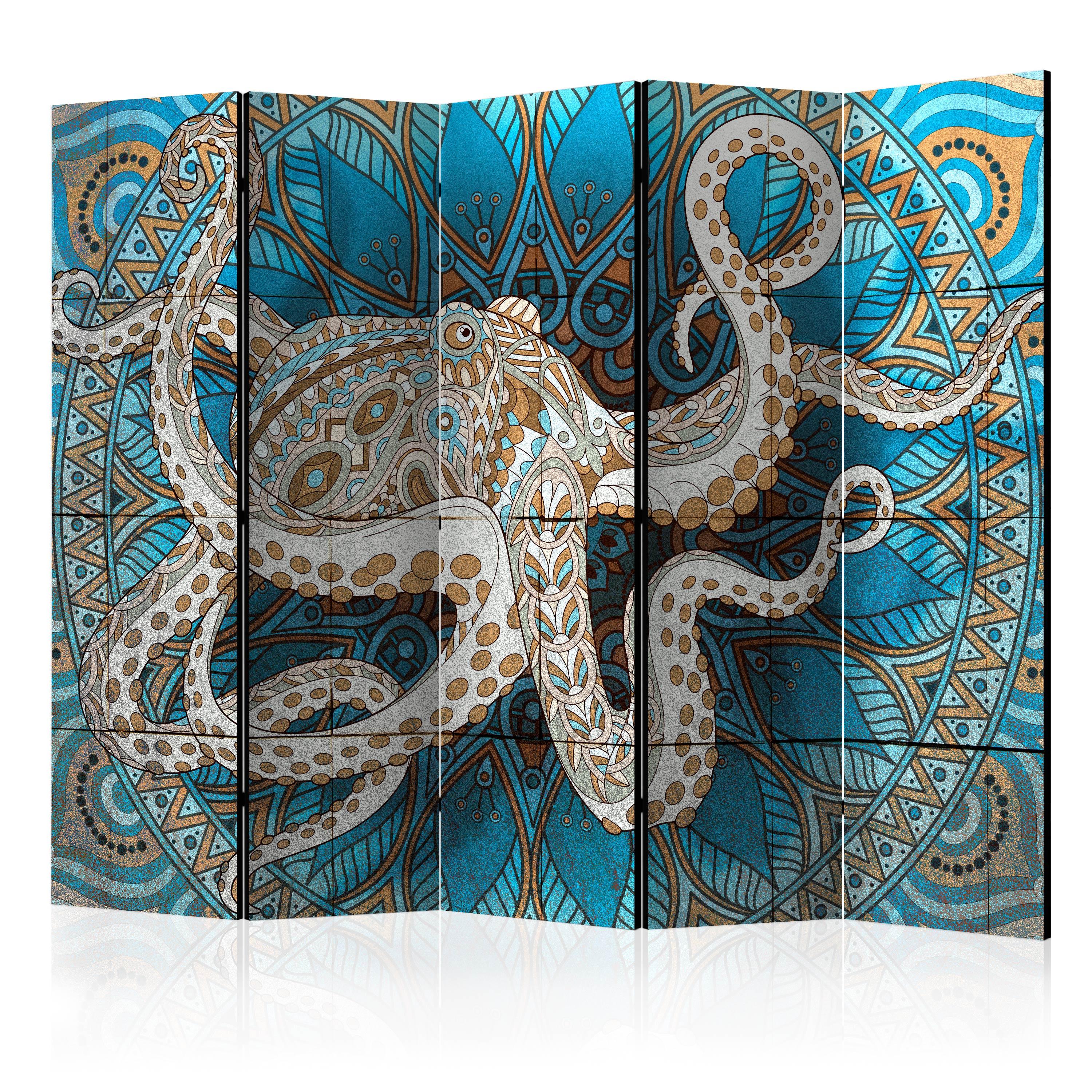 Skærmvæg - Zen Octopus II - 225 x 172 cm - Akustik