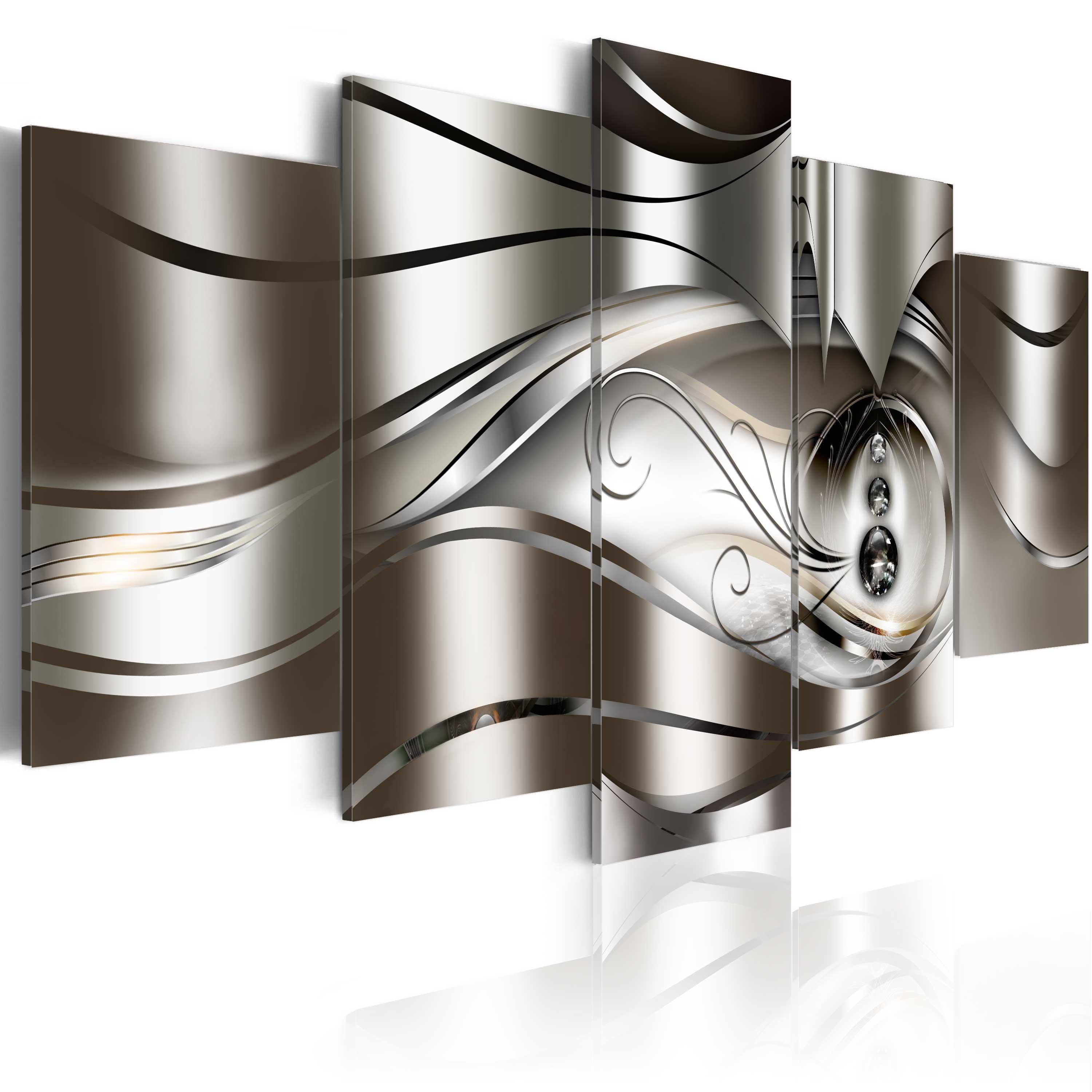 Billede - Diamond drops - 100 x 50 cm - Premium Print