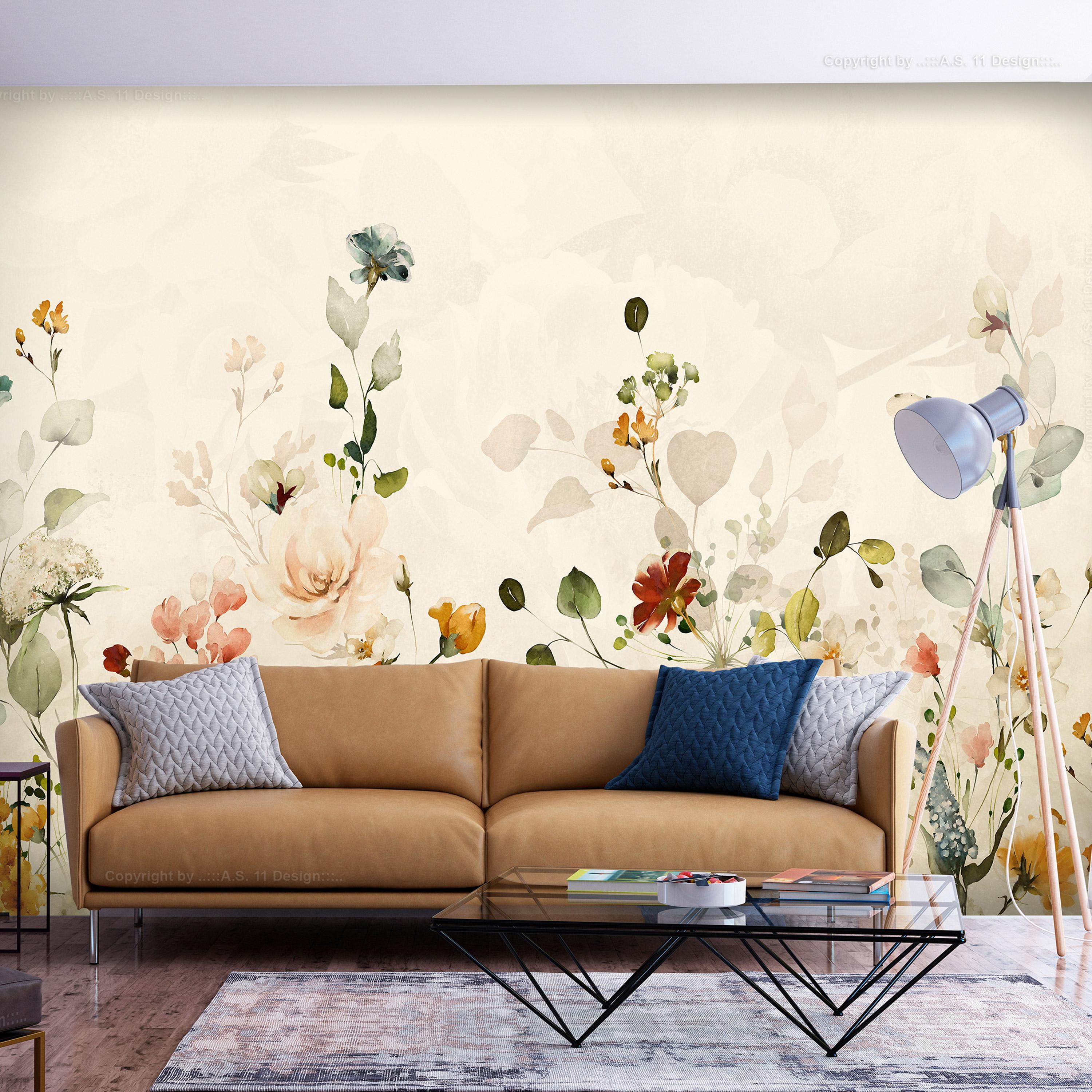 Fototapet - Spring Meadow - 200 x 140 cm - Standard