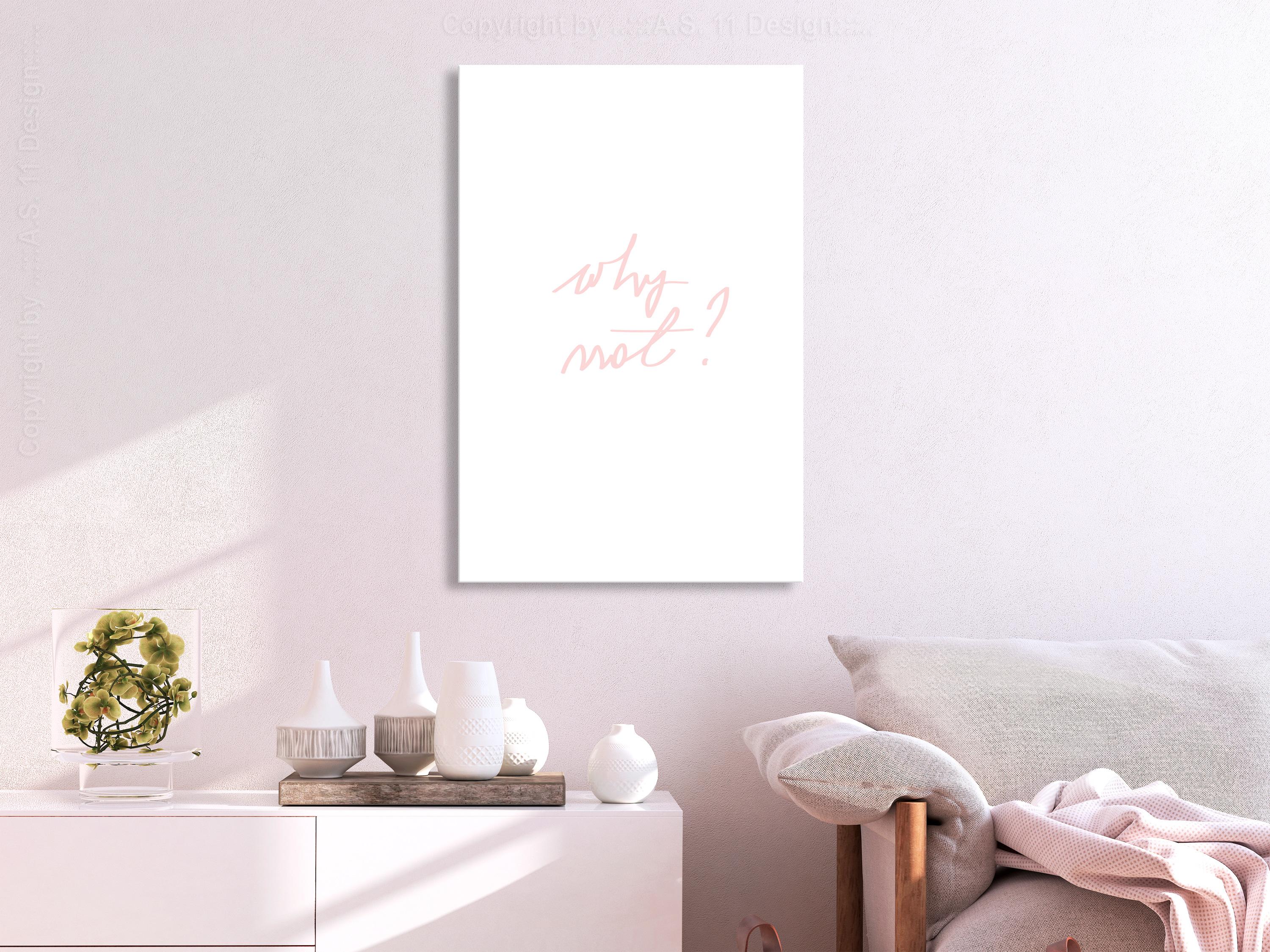 Billede - Why Not? (1 Part) Vertical - 60 x 90 cm - Standard