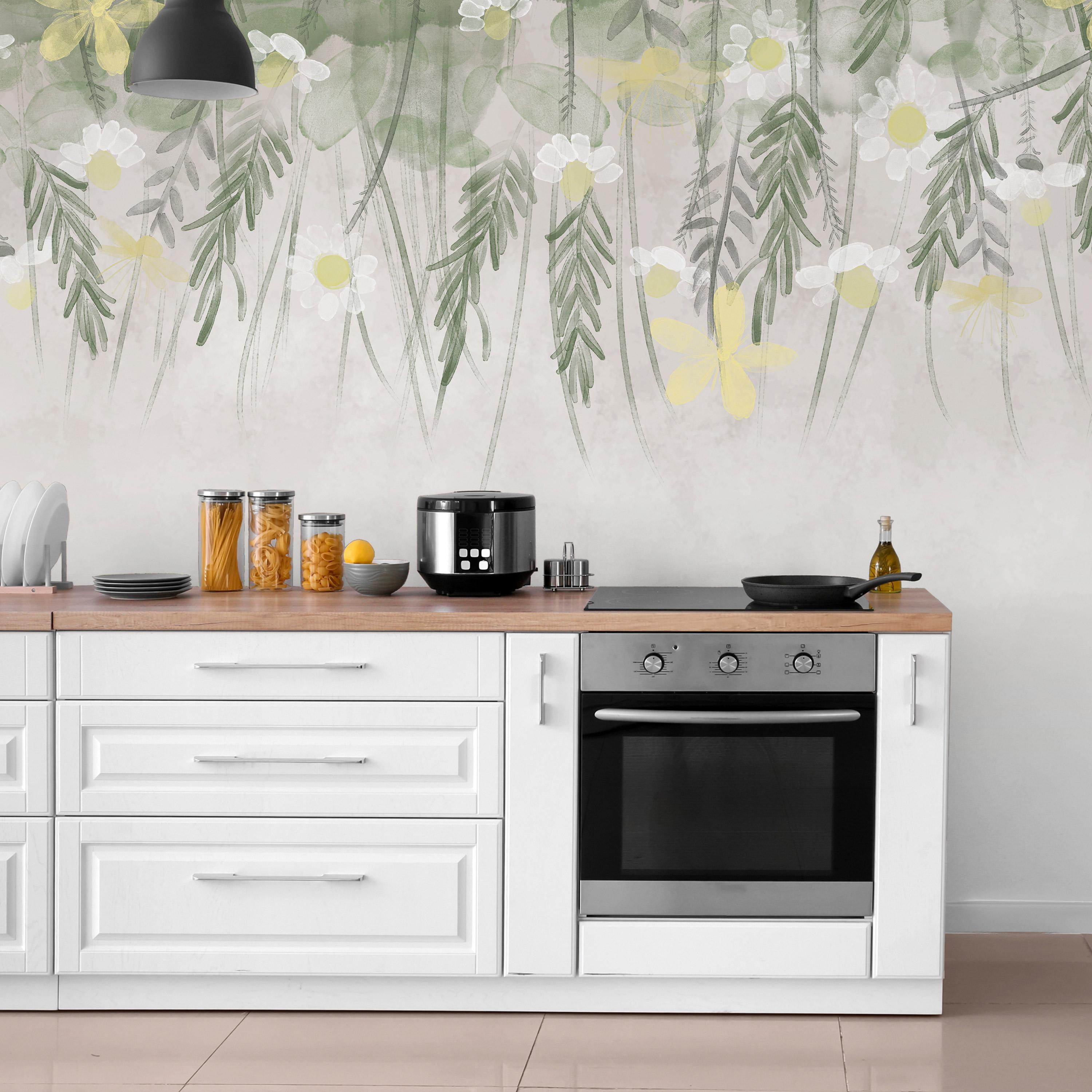 Fototapet - Home Herbarium - Third Variant - 300 x 210 cm - Standard