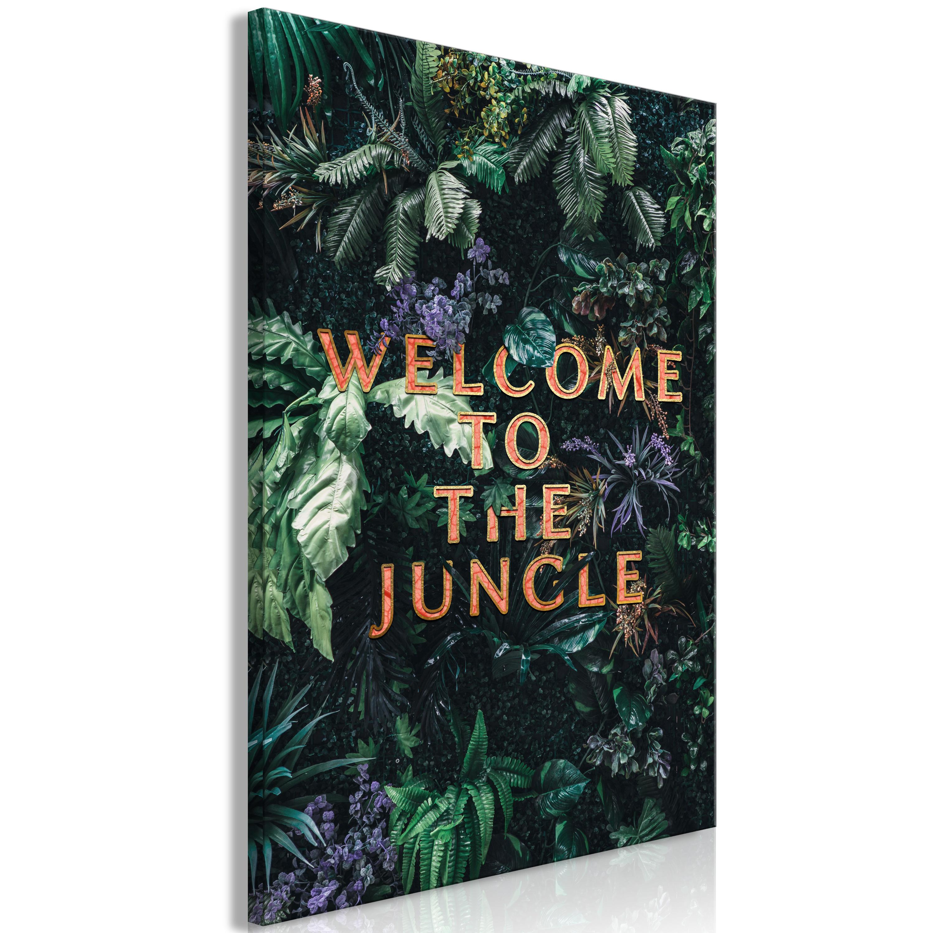Billede - Welcome to the Junge (1 Part) Vertical - 60 x 90 cm - Premium Print