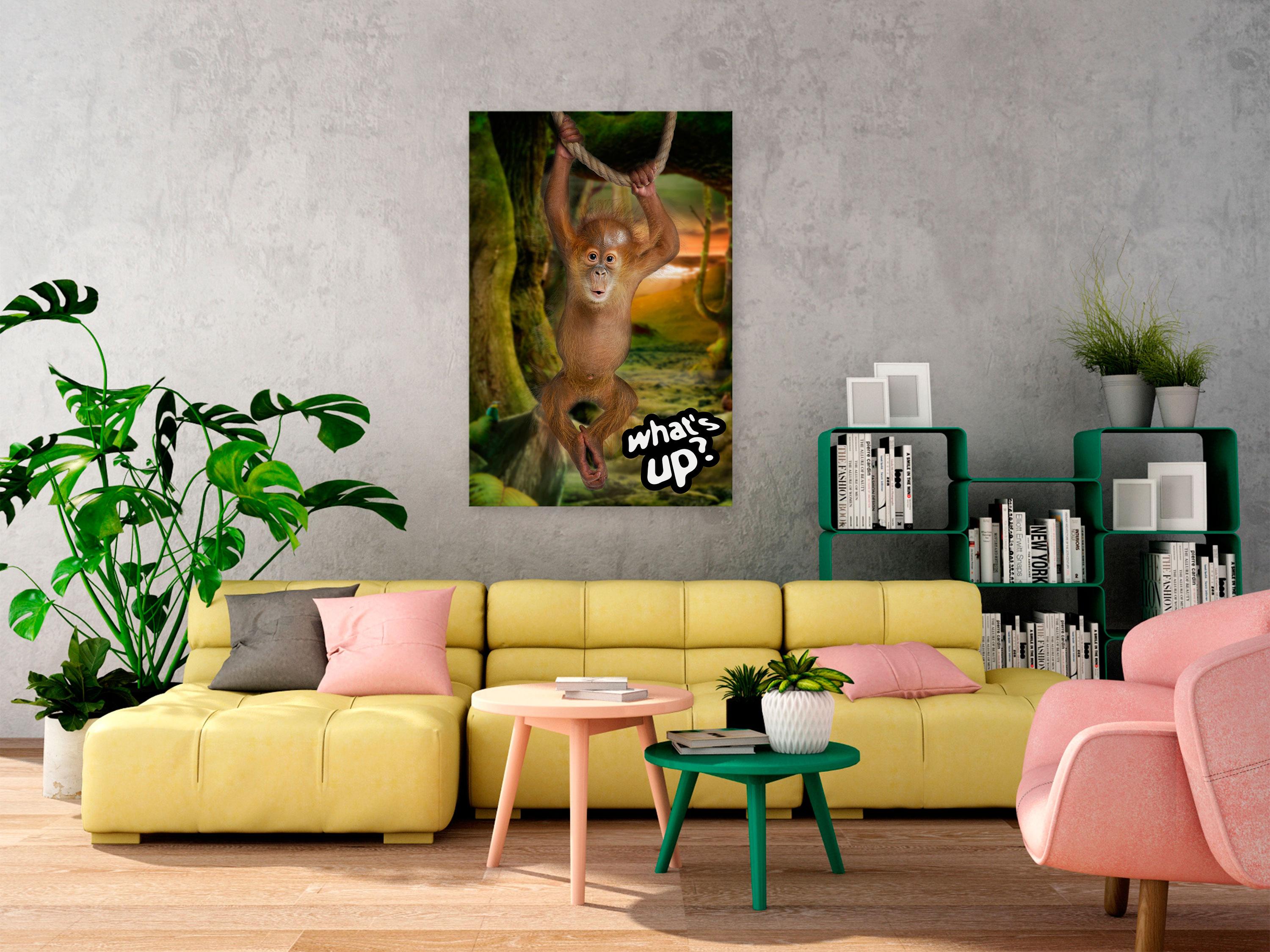 Billede - What's Up? (1 Part) Vertical - 60 x 90 cm - Premium Print