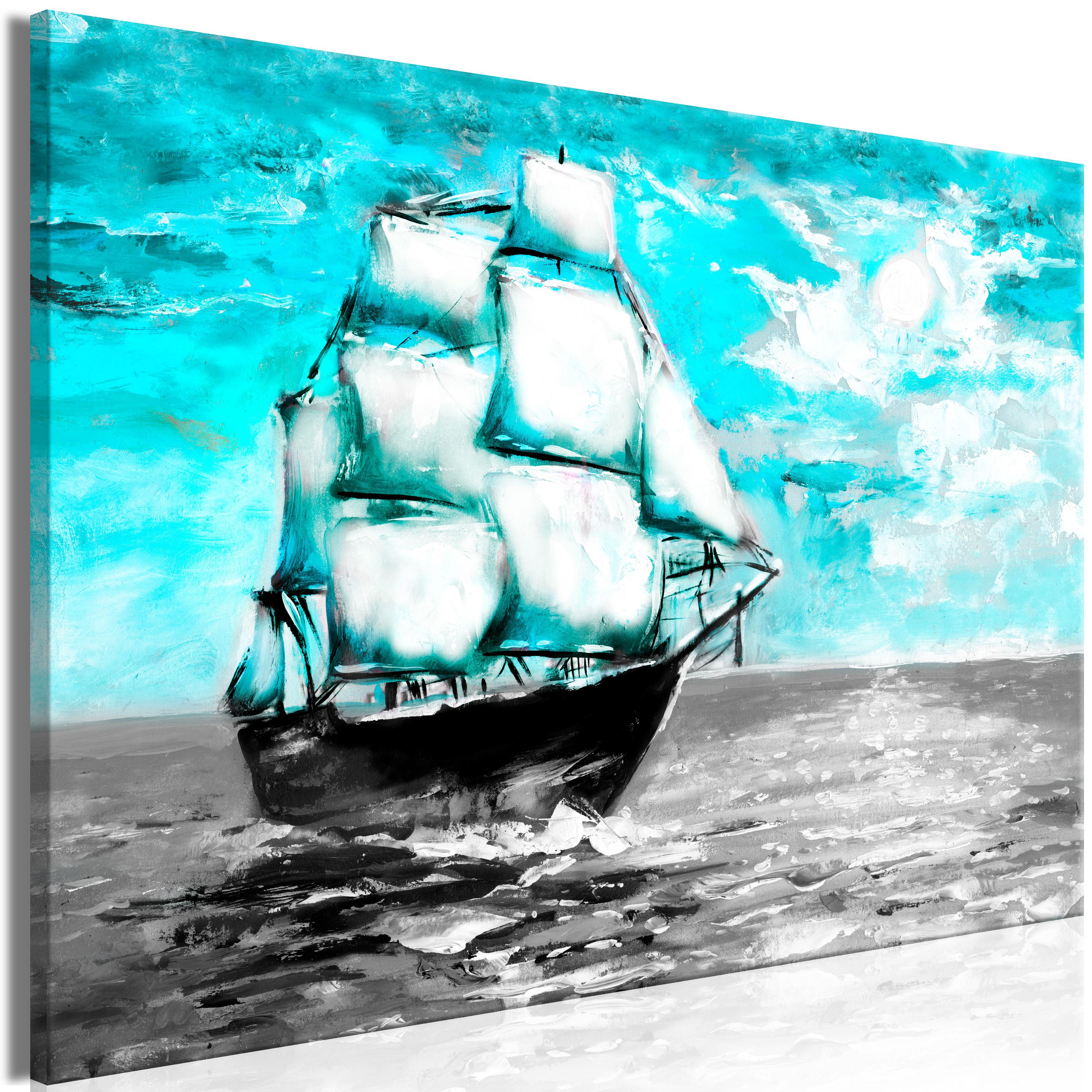 Billede - Spring Cruise (1 Part) Wide Blue - 30 x 20 cm - Standard