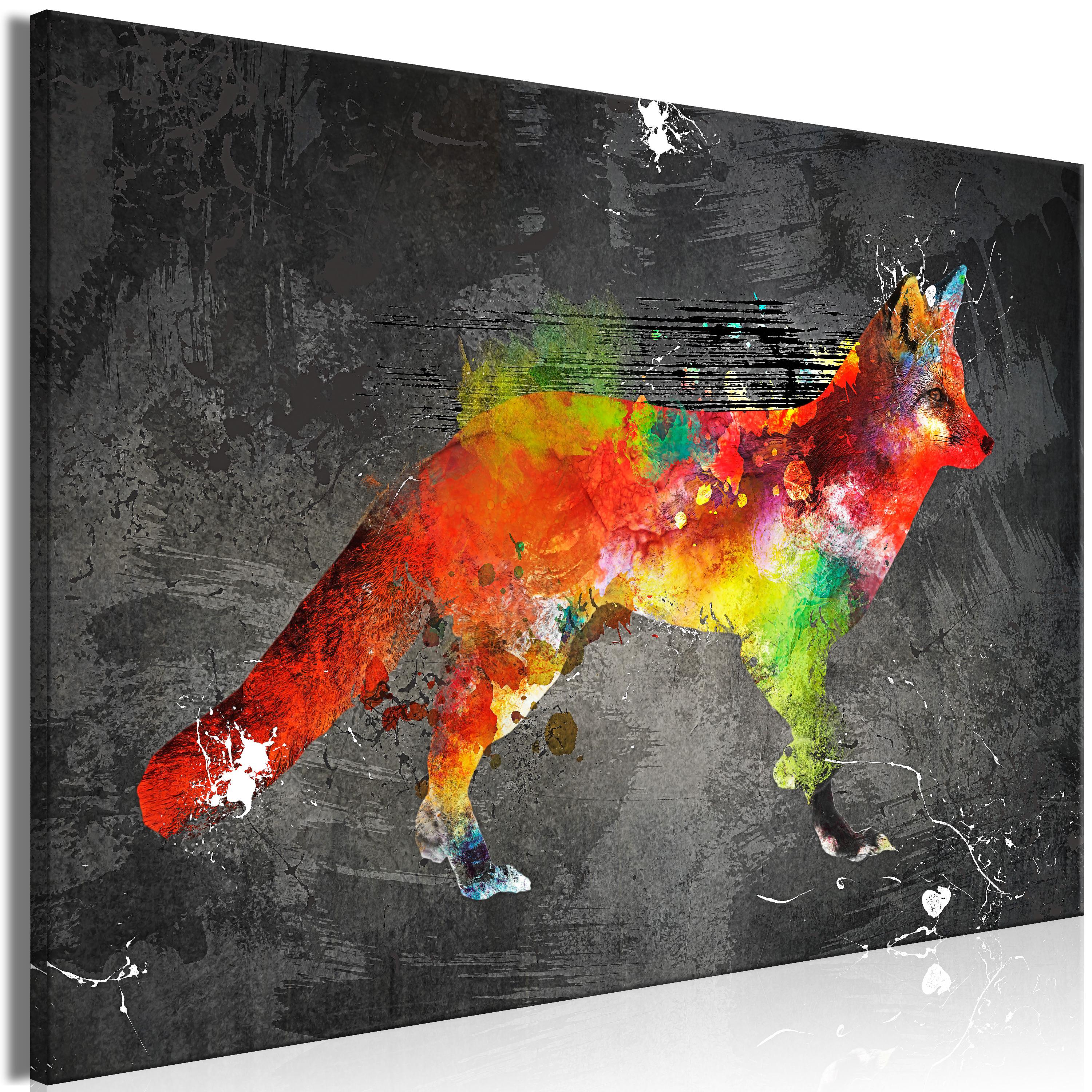 Billede - Forest Hunter (1 Part) Wide - 60 x 40 cm - Premium Print