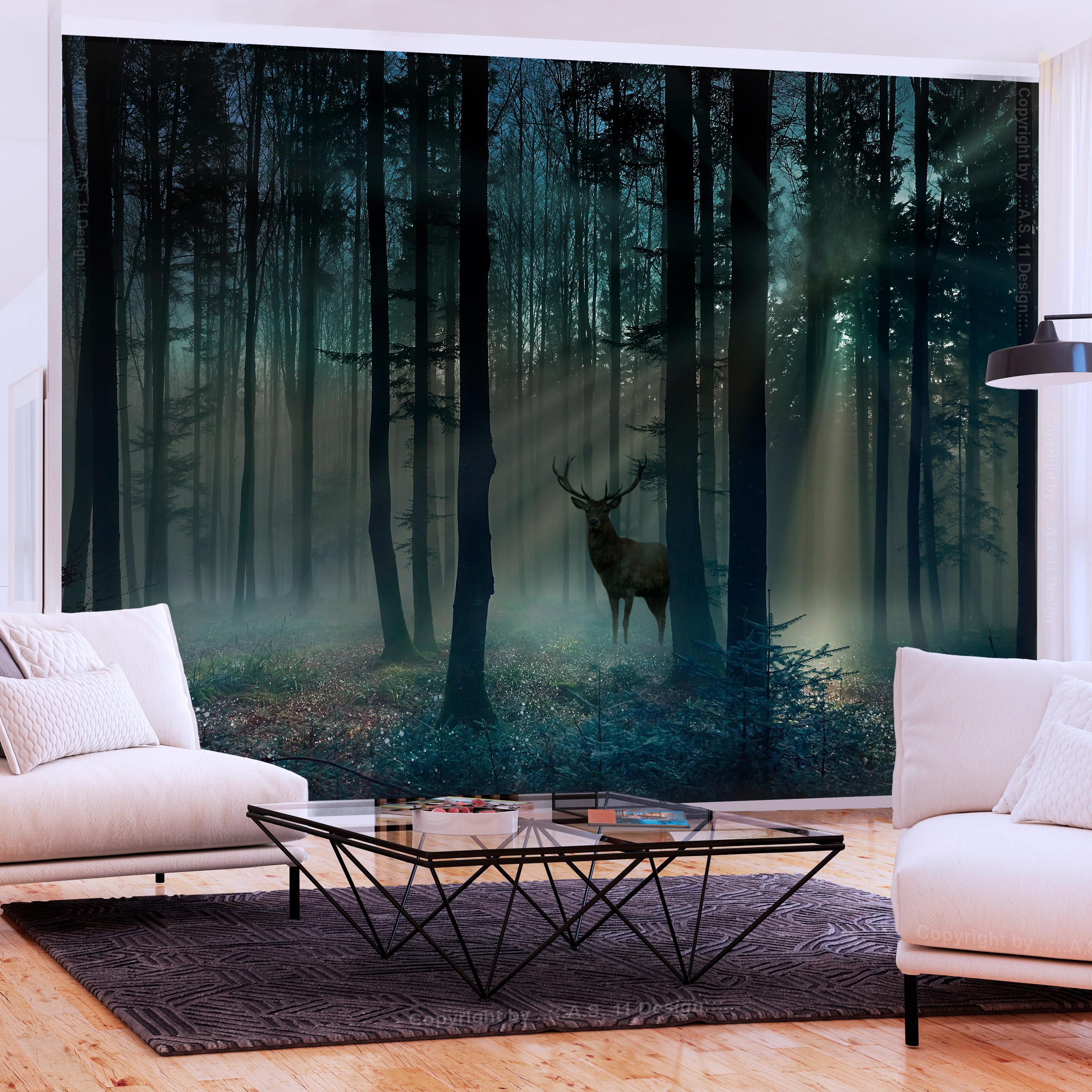 Fototapet - Mystical Forest - Third Variant - 100 x 70 cm - Premium