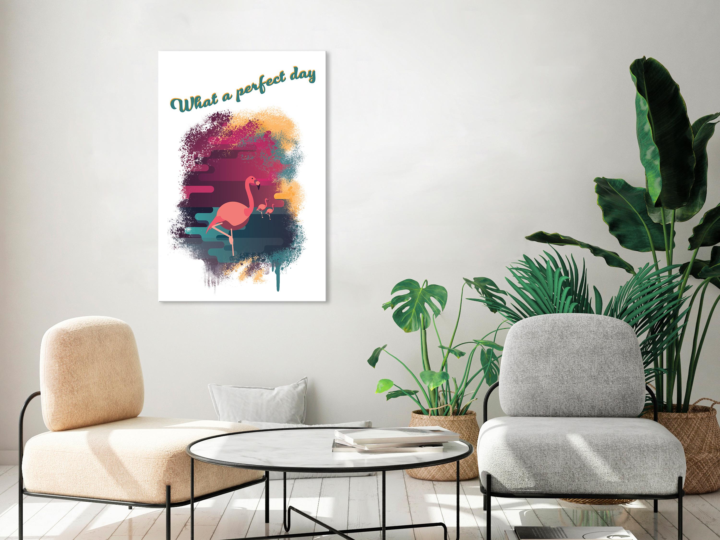 Billede - What a Perfect Day (1 Part) Vertical - 20 x 30 cm - Premium Print