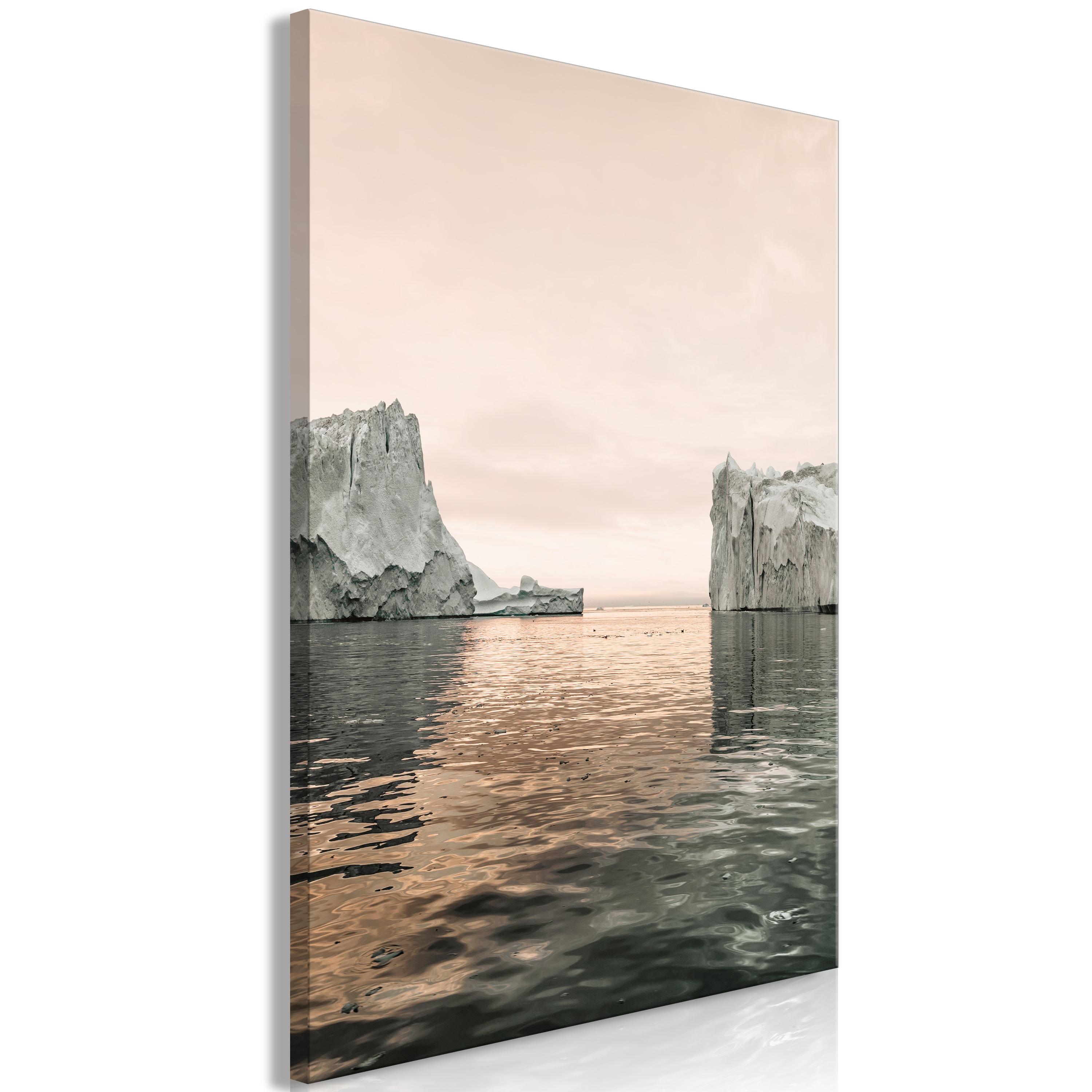 Billede - Ice Statues (1 Part) Vertical - 60 x 90 cm - Standard