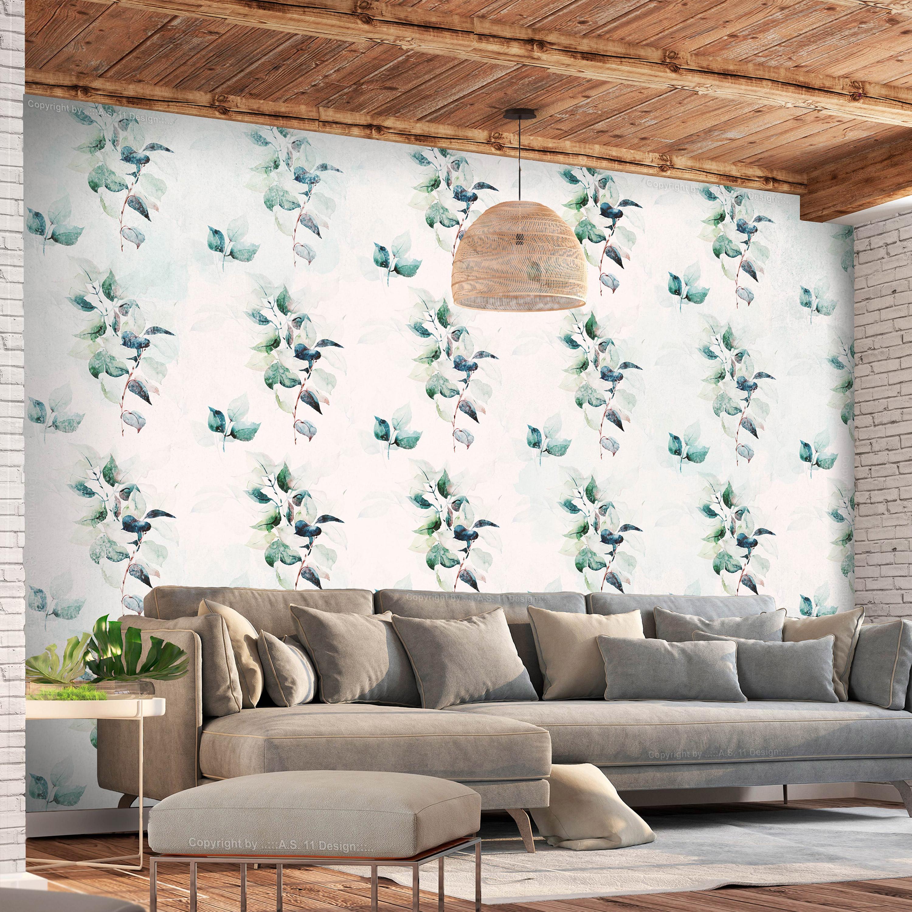 Fototapet - Mint Nature - Third Variant - 150 x 105 cm - Standard