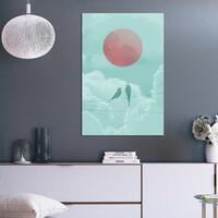 Billede - Pastel Sunset (1 Part) Vertical