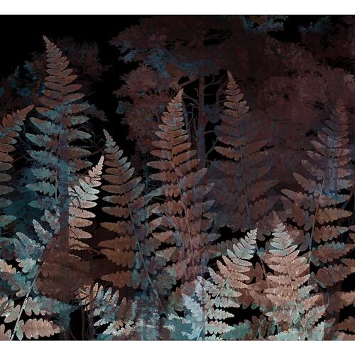 Fototapet - Ferns in the Woods - Third Variant