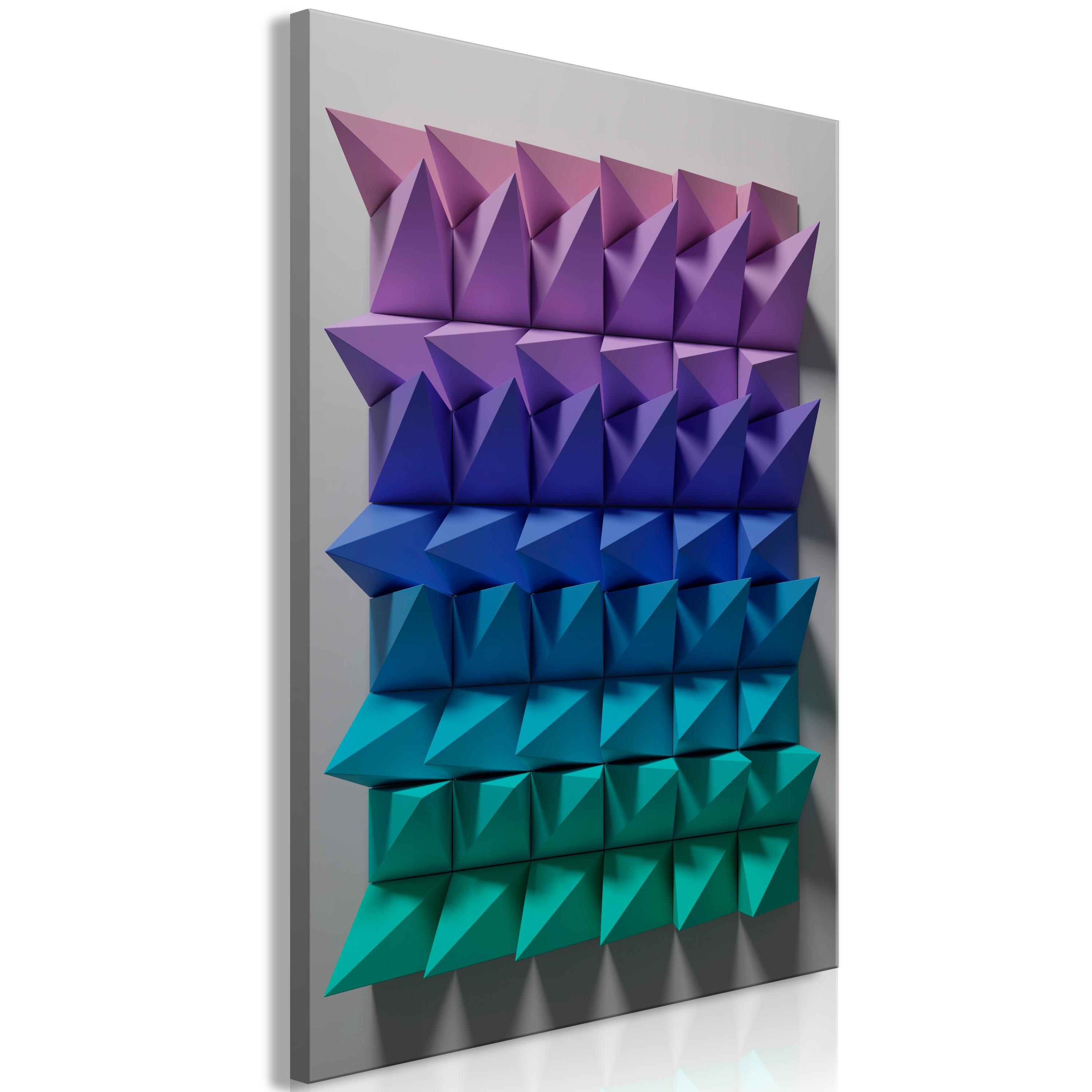 Billede - Uniform Motion (1 Part) Vertical - 20 x 30 cm - Premium Print