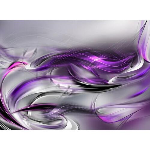 Fototapet - Purple Swirls II