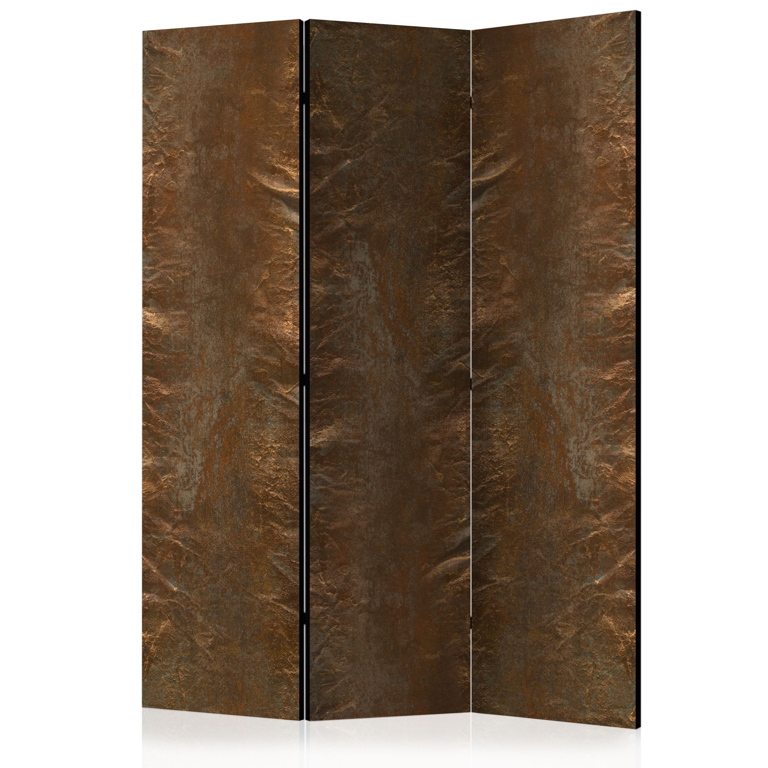 Skærmvæg - Copper Chic - 135 x 172 cm - Dobbeltsiddet