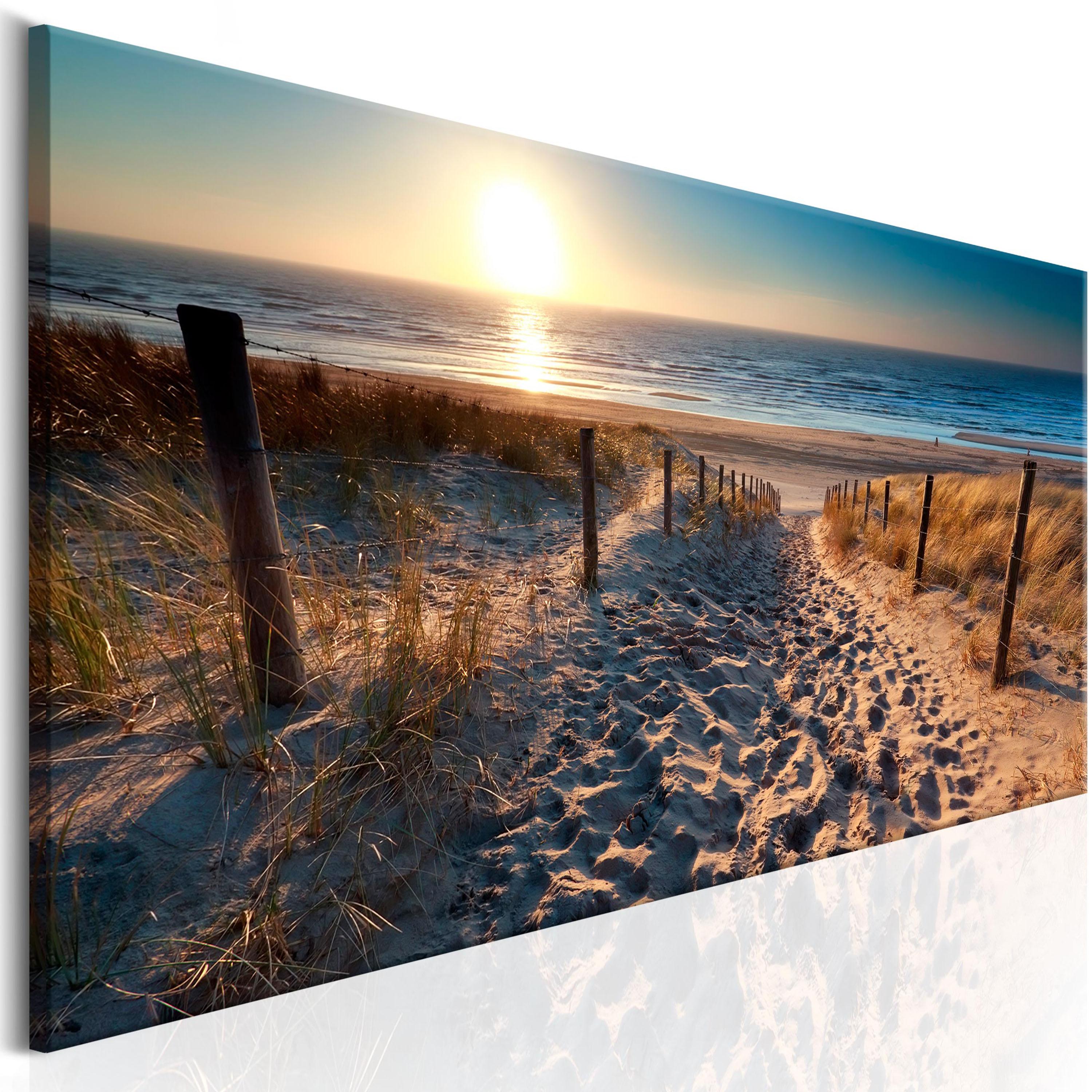 Billede - Sunset Path - 150 x 50 cm - Standard