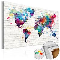 Billede på kork - Walls of the World