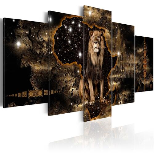 Billede - Golden Lion (5 dele) Wide