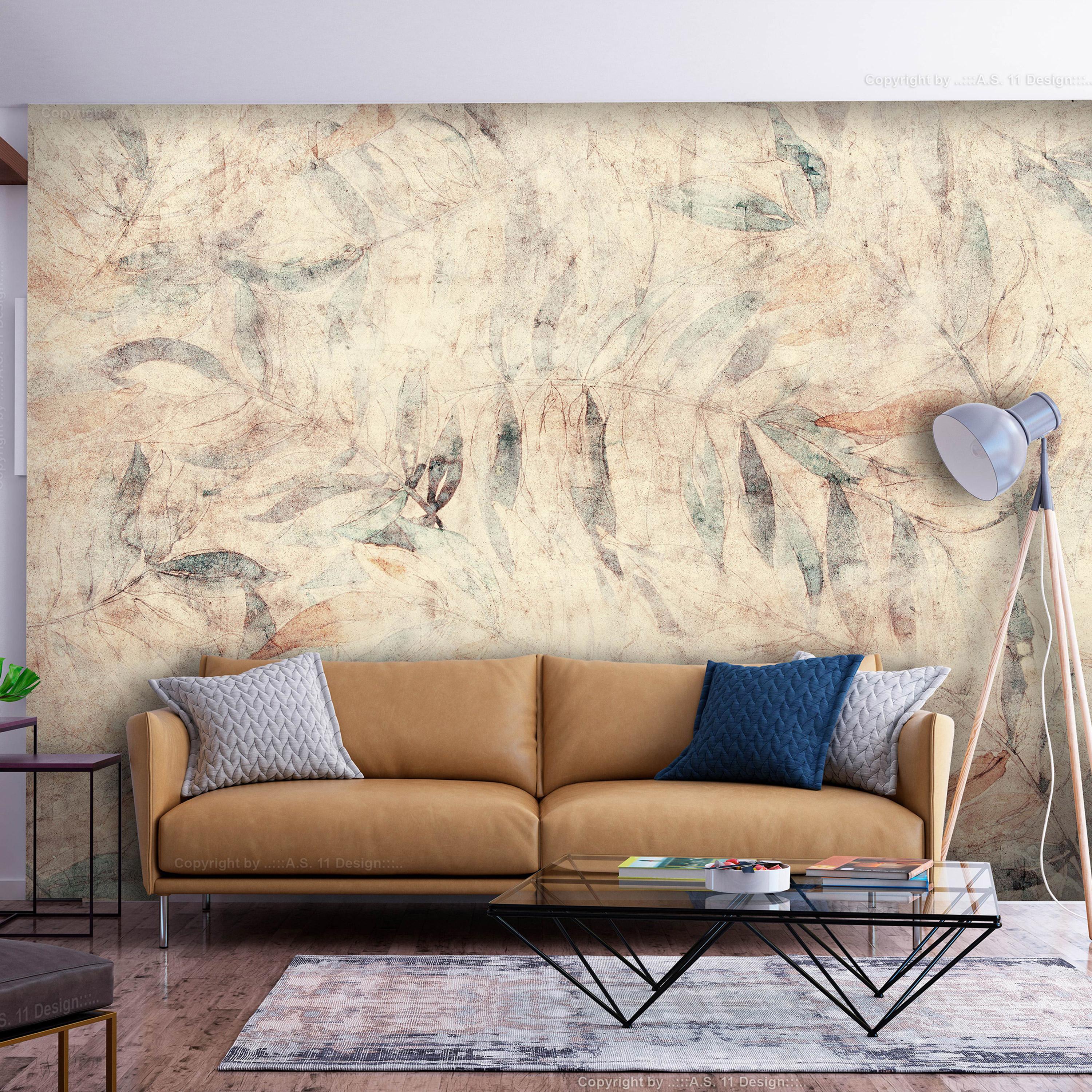 Fototapet - Greek Laurels - Second Variant - 196 x 140 cm - Selvklæbende