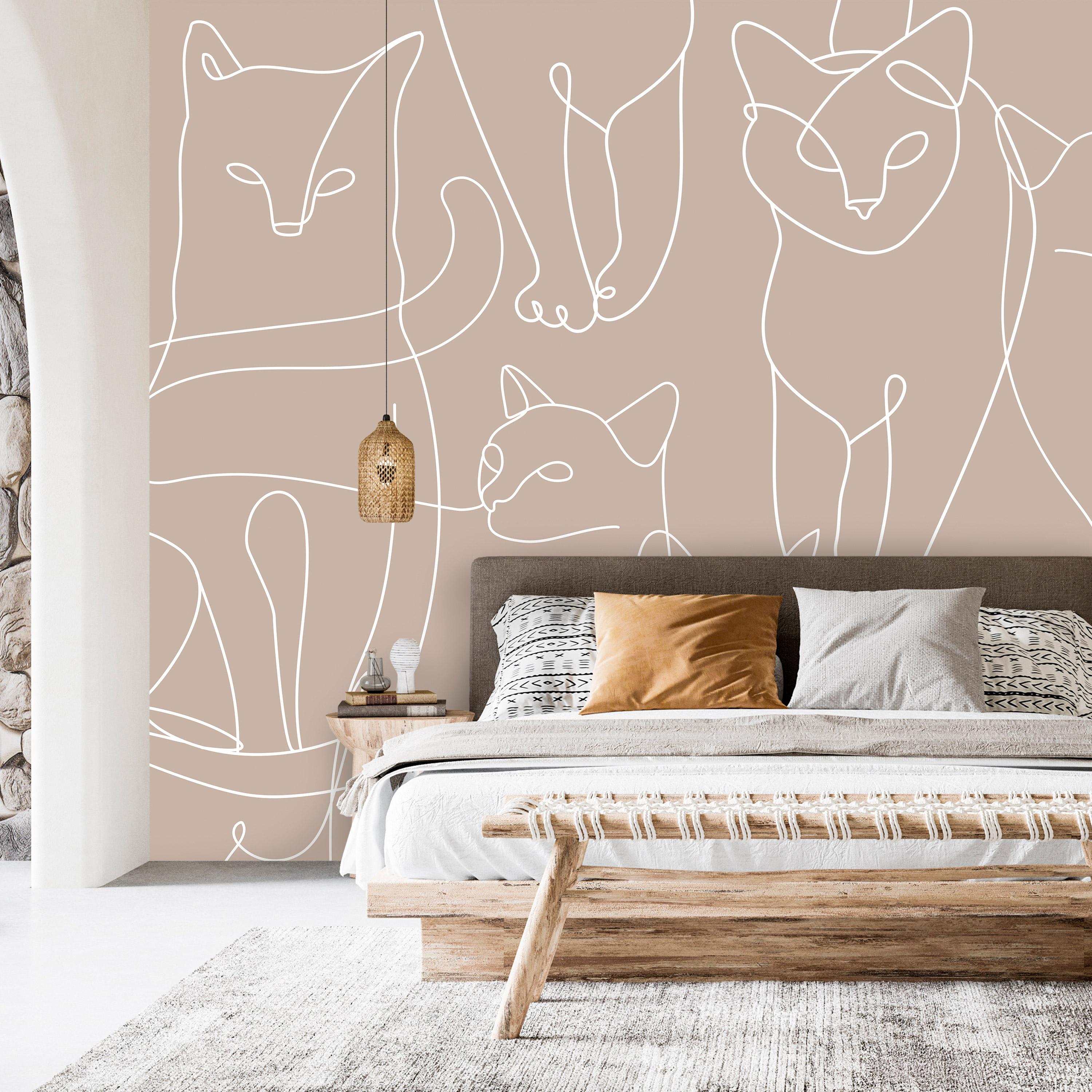 Fototapet - Cat Habits - Third Variant - 441 x 315 cm - Selvklæbende