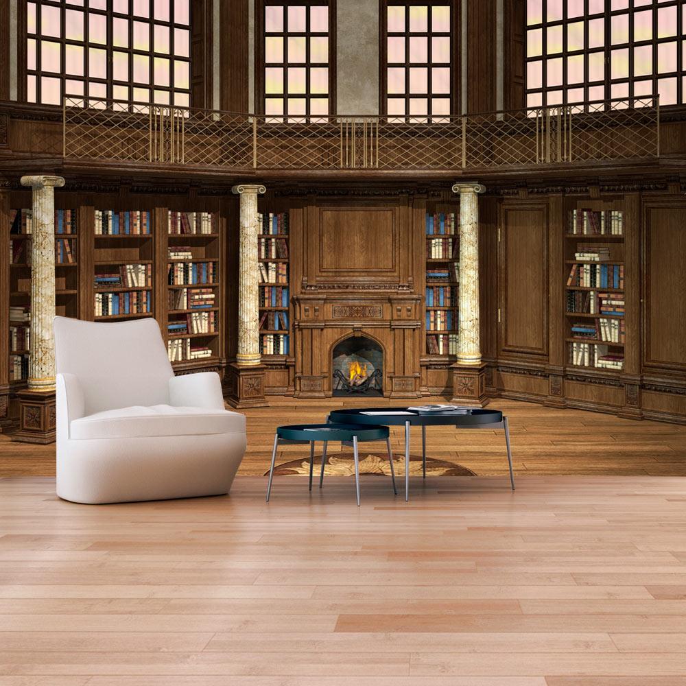 Fototapet - Library of Dreams - 196 x 140 cm - Selvklæbende