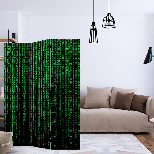 Skærmvæg - Digital Rain