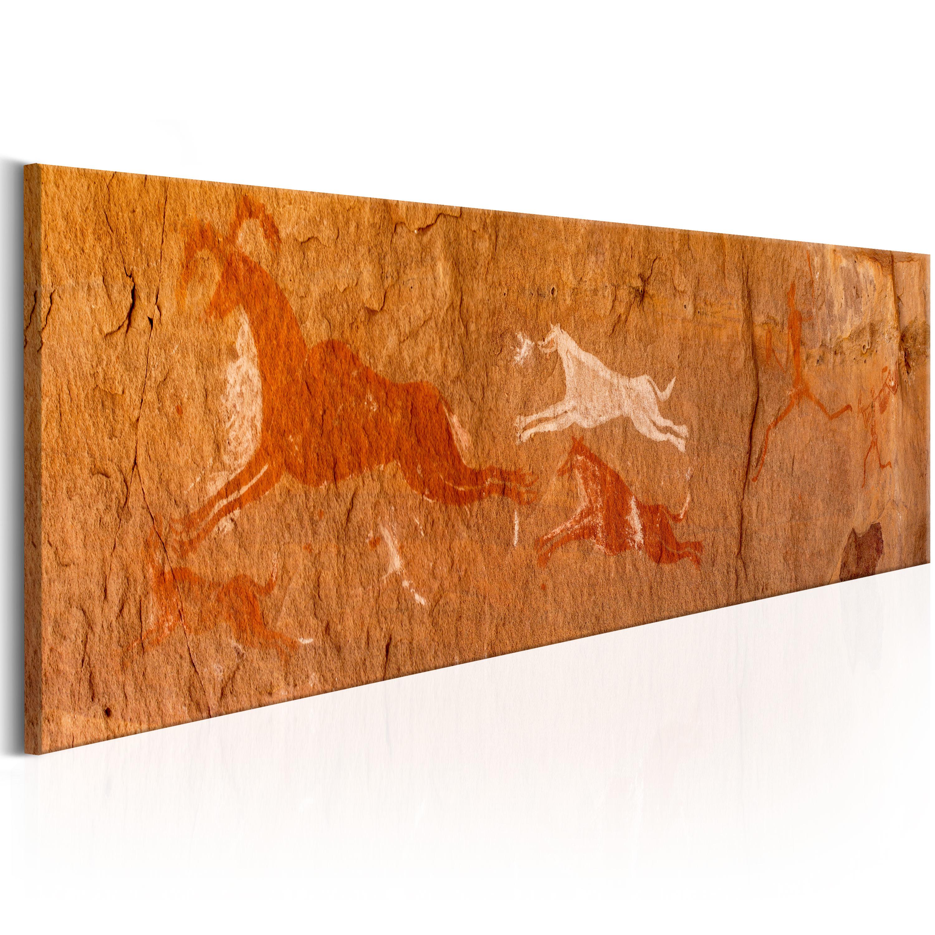 Billede - Cave Paintings - 150 x 50 cm - Premium Print