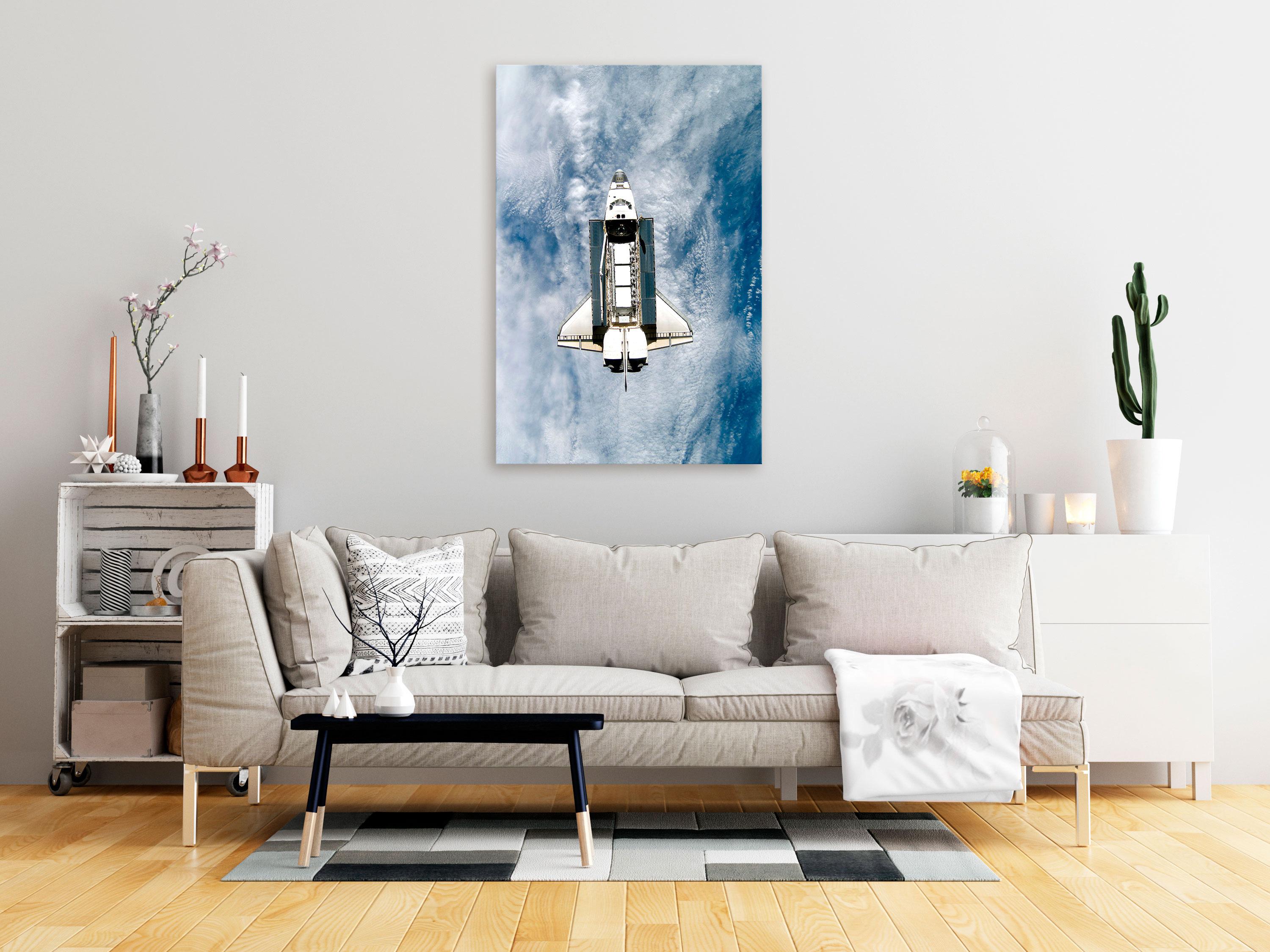 Billede - Space Shuttle (1 Part) Vertical - 60 x 90 cm - Premium Print
