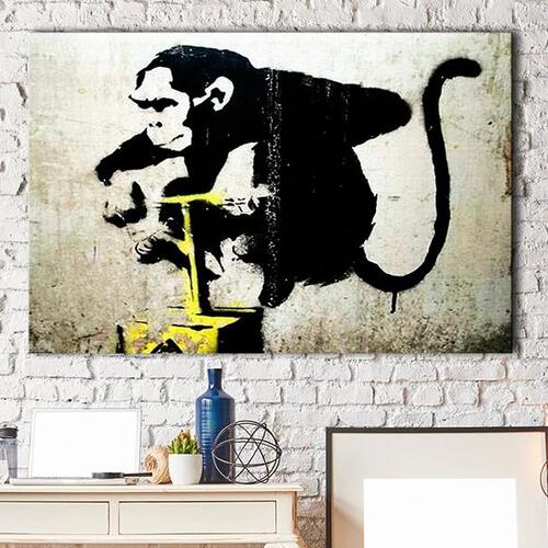 Billede - Monkey Detonator by Banksy